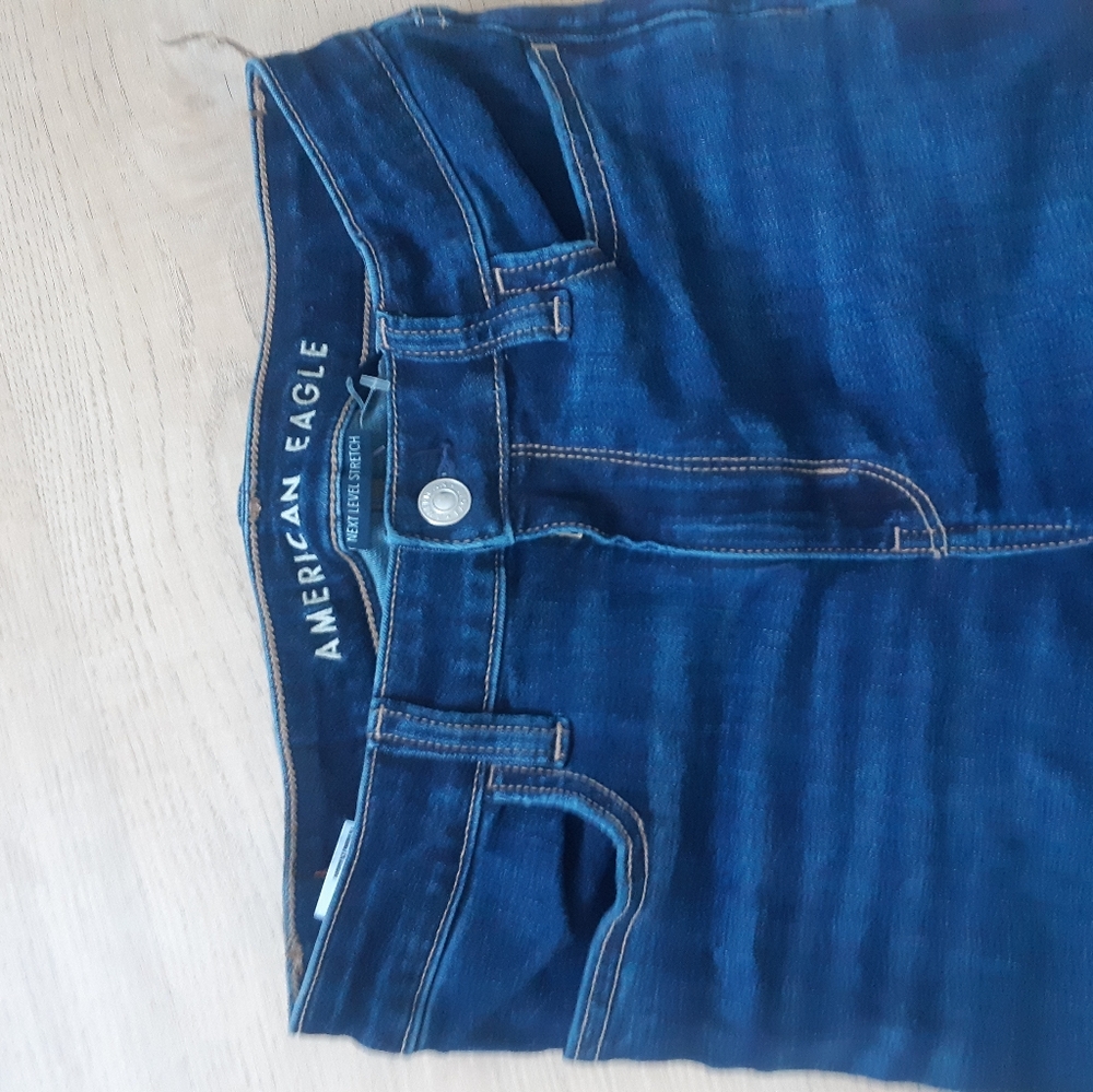 American Eagle Dark Blue Jeans